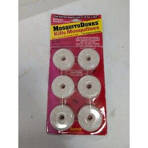Summit Mosquito Dunks Floating Pod Biologically Safe Method 6 pack